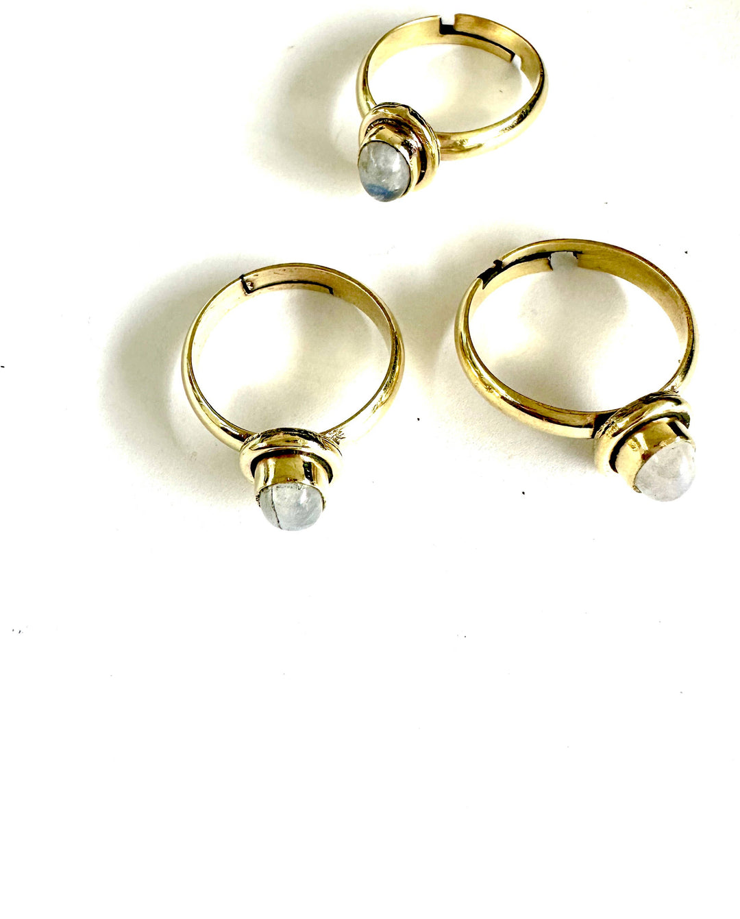 Nia Crystal Rings: Turquoise