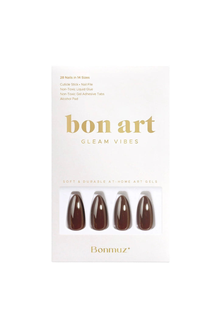 Bonmuz - Brown Sugar Pop | Soft & Durable Press-On Nails