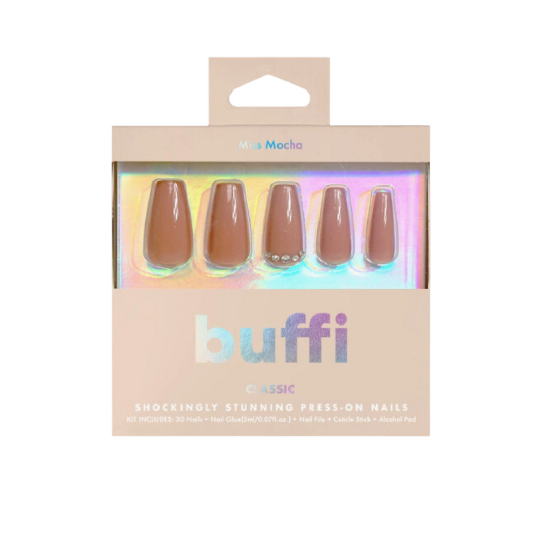 Buffi Press-On Nails - Miss Mocha