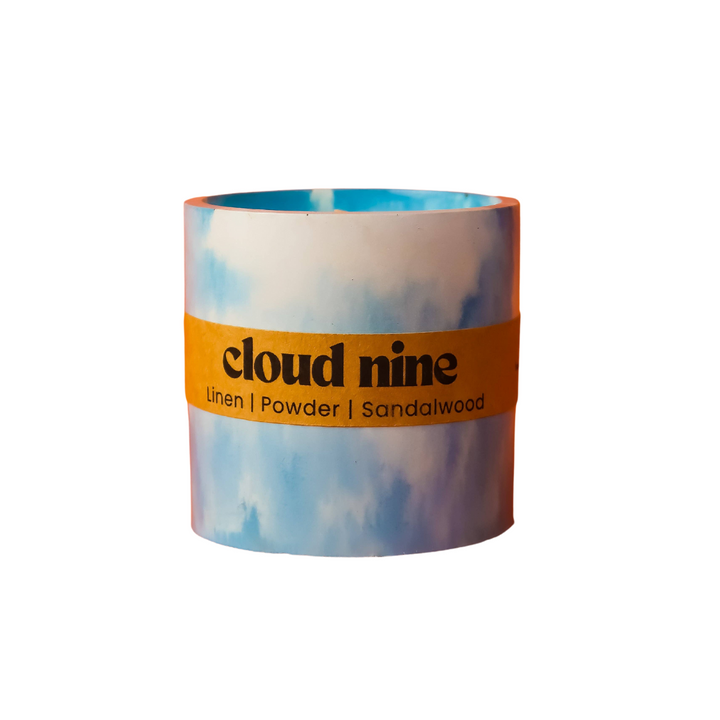 Cloud Nine Concrete Candle