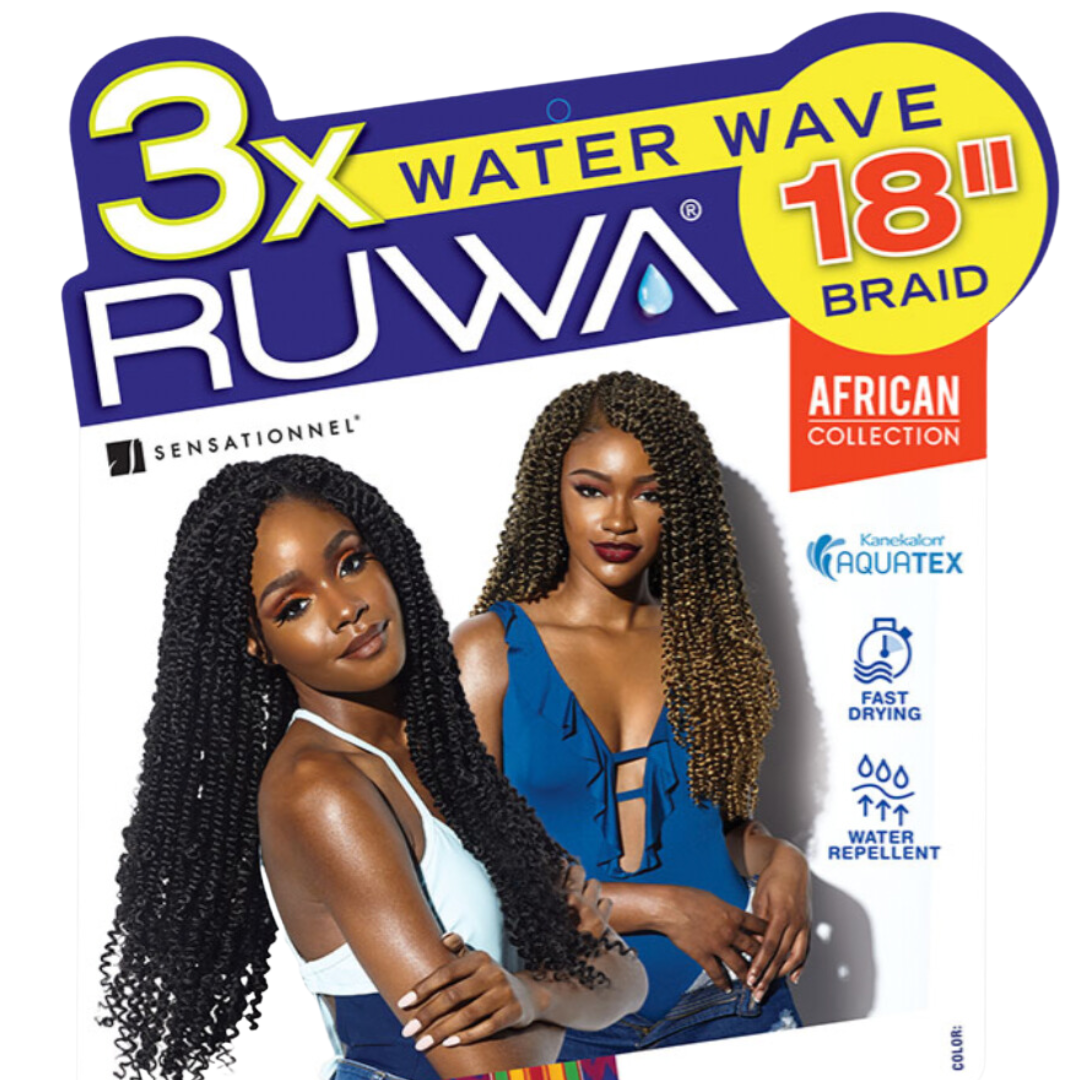 3x Ruwa Water Wave 18"