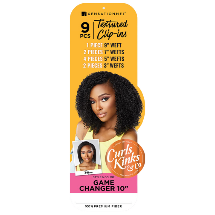 Curls & Kinks Clip-In's: Game Changer