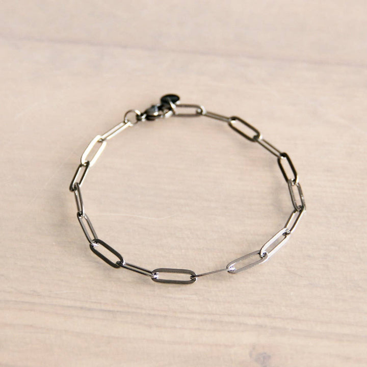 Stainless Steel Silver Chain Bracelet