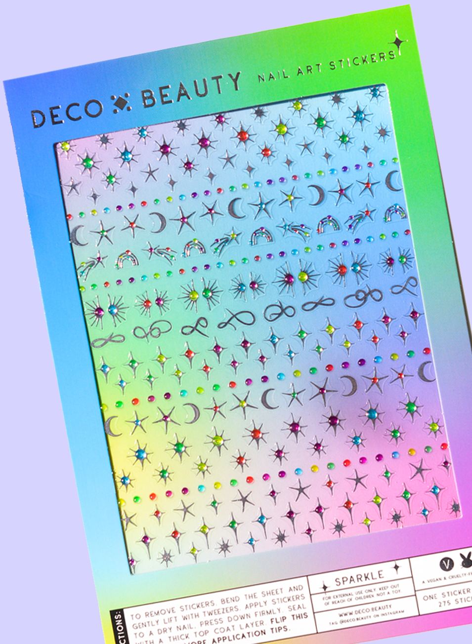 Deco Beauty - Nail Art Stickers - Sparkle