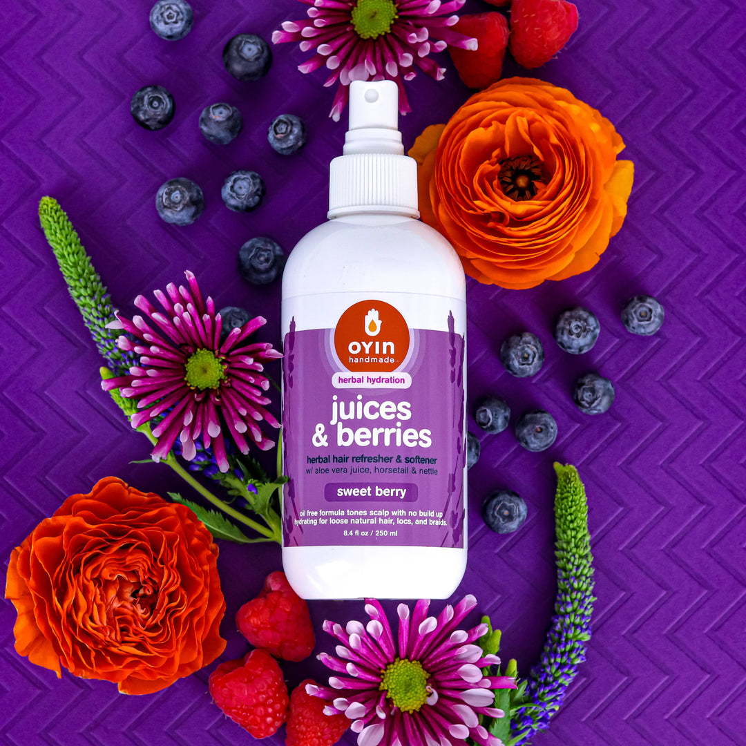 Oyin Handmade - Juices & Berry's - Nourishing Herbal Leave-In (Sweet Berry)