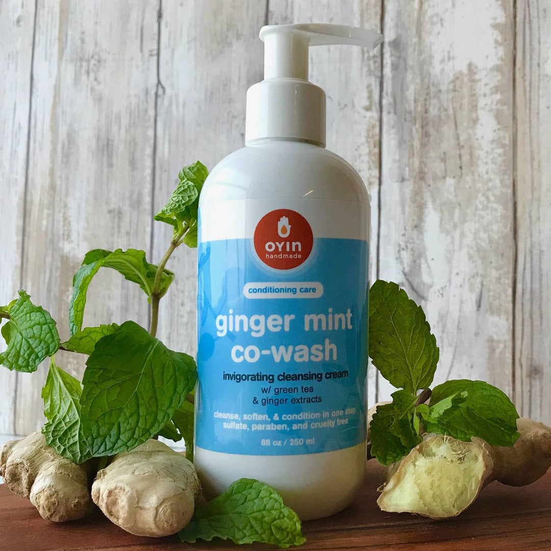 Oyin Handmade - Ginger Mint Co-Wash~ Invigorating cleansing cream