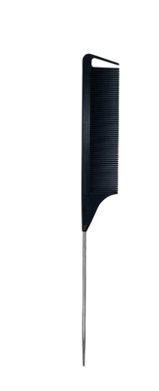 Rat Tail Comb with Narrow Tip (assorted colors)